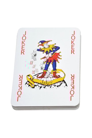 Jeu de 54 cartes maxi - Multicolore