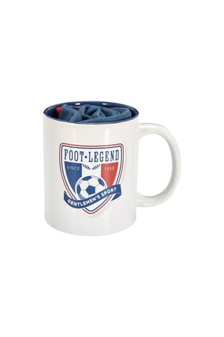 Coffret Foot Legend - Bleu marine et blanc