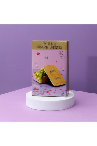 Lunch box avec couvercle en bambou - 85 cl