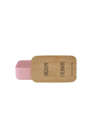 Lunch box avec couvercle en bambou - 85 cl