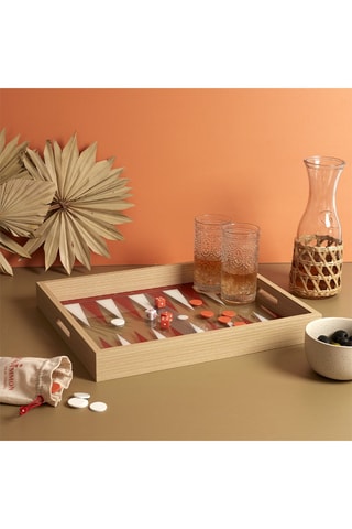Plateau apéro Backgammon - 42 x 5 x 34 cm