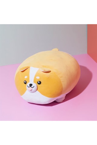 Coussin corgi - Orange - 28 x 46 x 25 cm