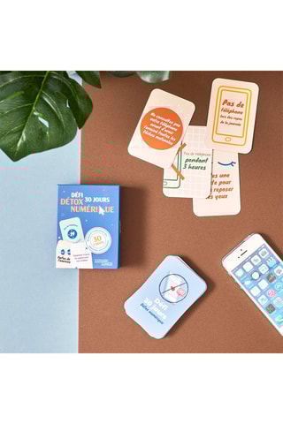 Cartes challenge Digital Detox