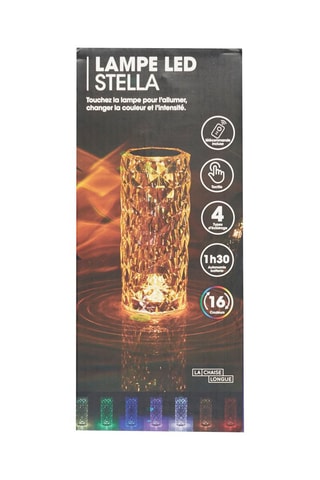 Lampe de table LED - Transparent