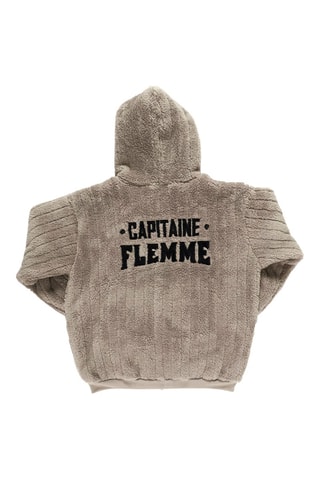 Sweat à capuche - Marron et noir