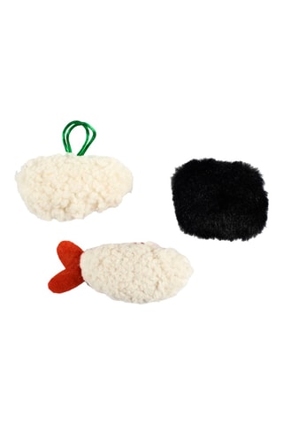 3 peluches - Modèle aléatoire