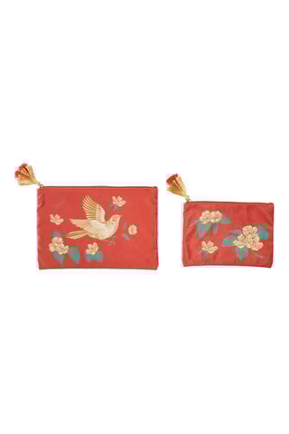 2 pochettes en velours - Modèle aléatoire