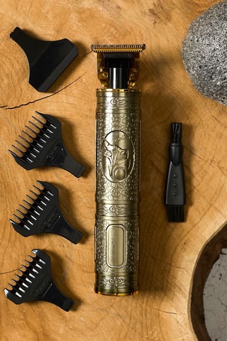 Tondeuse barbe et cheveux - Noir - 3 longueurs de coupe
