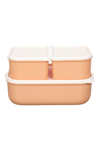 3 boîtes à lunch - Modèle aléatoire