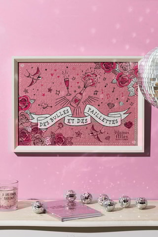Puzzle pailleté - 500 pièces