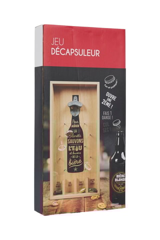 Jeu décapsuleur - 40 x 19 x 5 cm