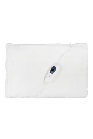 Couverture chauffante électrique - Blanc - 160 x 1 x 120 cm