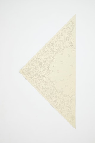 Foulard en cuir d’agneau - Beige
