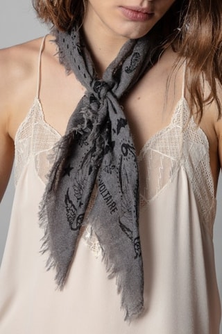 Foulard en cachemire - Gris