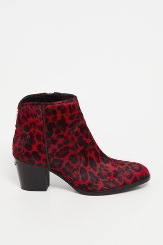Bottines - Rouge