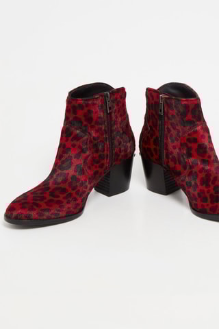 Bottines - Rouge