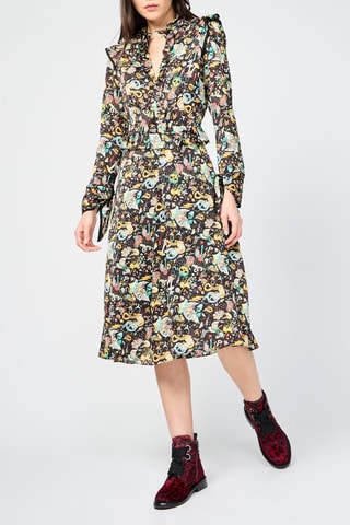 Robe midi - Noir