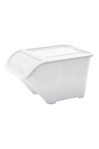 Multifunctionele Opbergdoos All In Box - 40 l - Wit