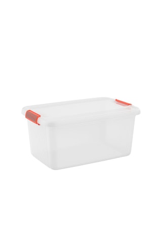 Opbergbox K Latch - 43 l - Transparant