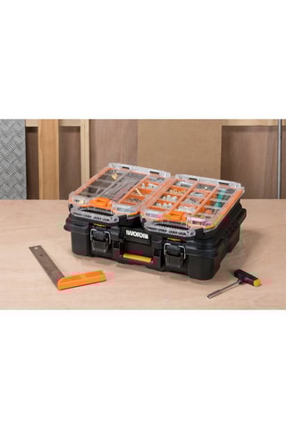 Gereedschapskist Worx - 2 Compartimenten