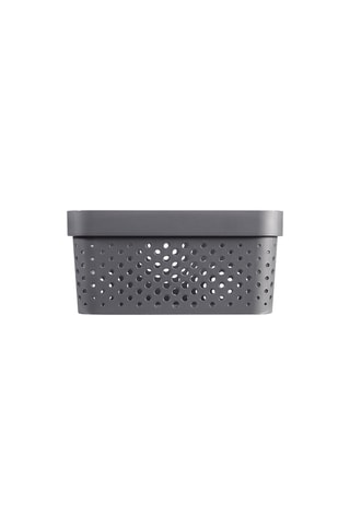 Opbergbak Infinity Dots  11 l - Antraciet