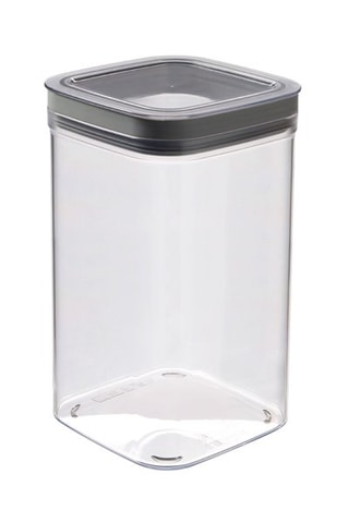 Hermetisch Afsluitbaar Bewaarbakje Dry Cube 1,8 l - Antraciet