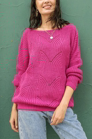 Wollen Trui Roze
