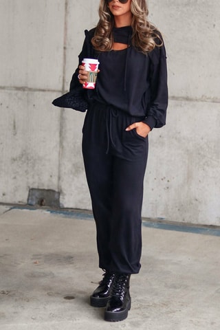 Top en Joggingbroek Zwart