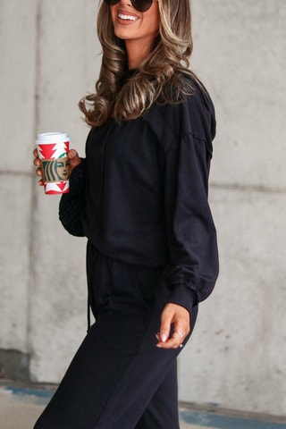 Top en Joggingbroek Zwart