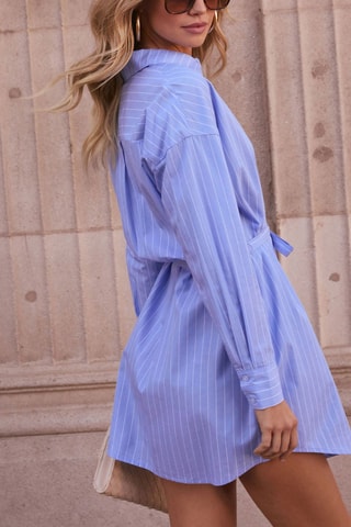 Blouse-jurk - Blauw