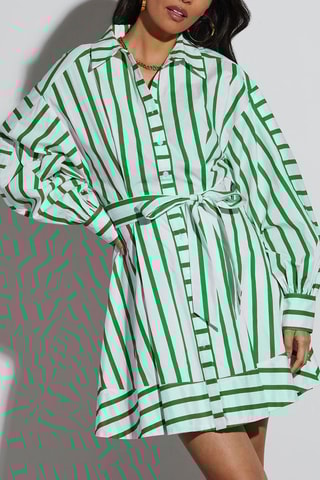 Blouse-jurk - Wit