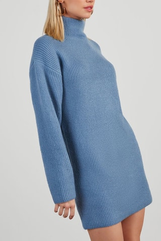 Trui-jurk - Blauw