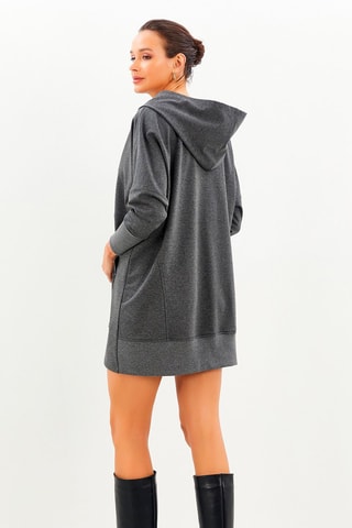 Sweaterjurk Antraciet