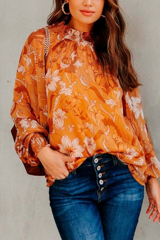 Blouse - Oranje