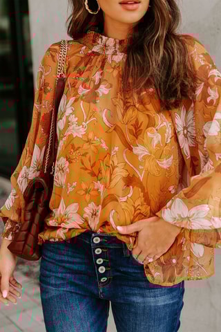 Blouse - Oranje