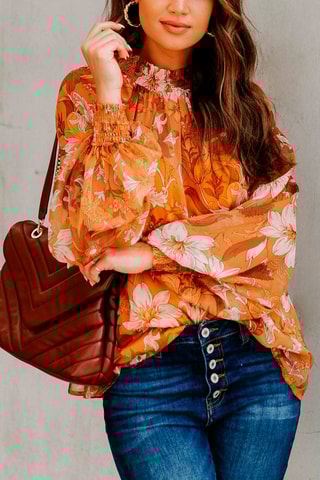 Blouse - Oranje
