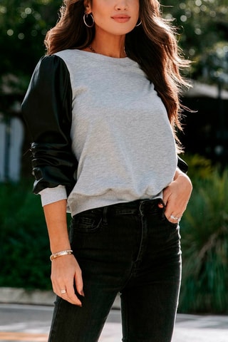 Sweater 
Zwart en Grijs