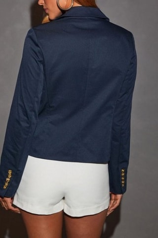 Blazer - Marineblauw