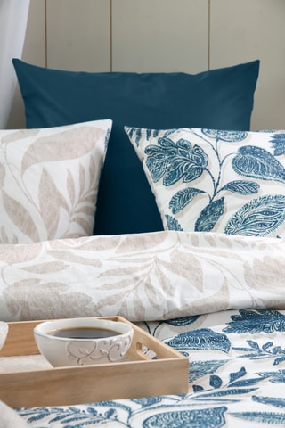 Kussensloop - Wit en Blauw