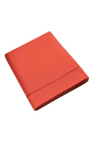 Katoenen Laken 80 Draad/cm²- Terracotta