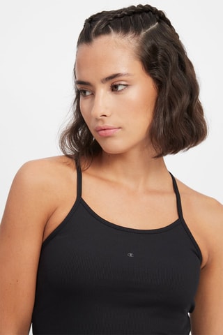 Crop-top - Noir