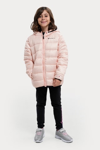 Gewatteerde Jas met Capuchon - Roze