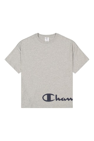 T-shirt Gemêleerd Grijs