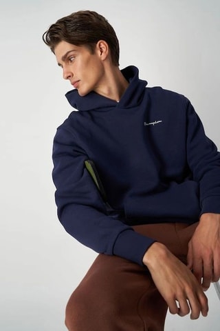 Sweat à capuche - Bleu marine