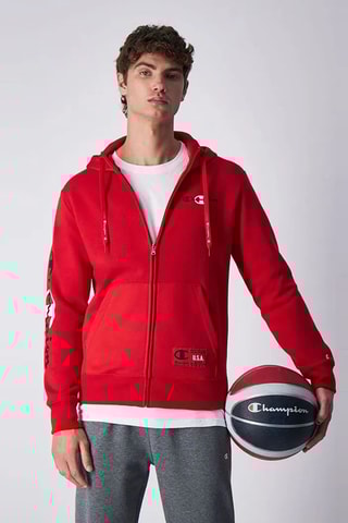Sweater met Capuchon - Rood