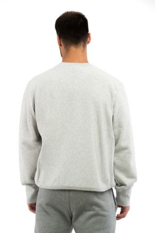 Sweater - Gemêleerd Lichtgrijs