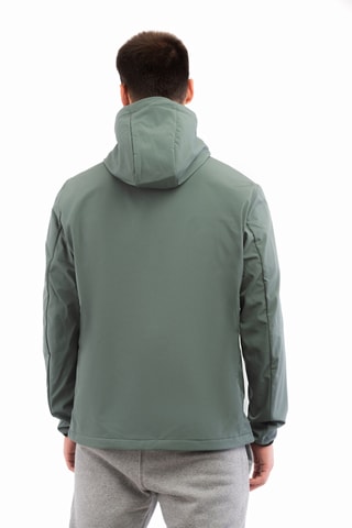 Sweater met Capuchon - Zeegroen