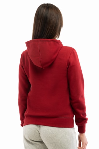 Sweat à capuche - Rouge