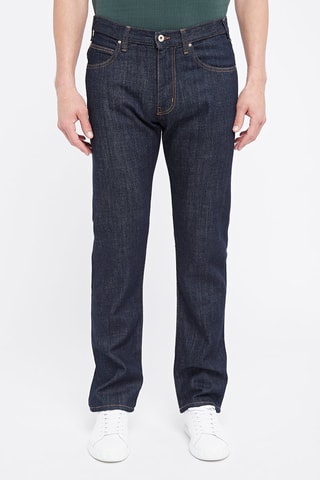 Jean droit Emporio Armani Bleu marine