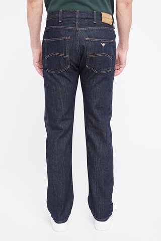 Jean droit Emporio Armani Bleu marine